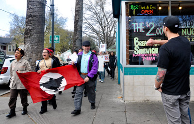 Marching for Cesar Chavez